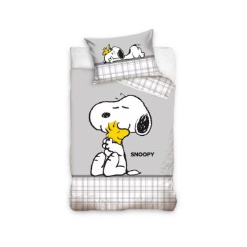 Snoopy ovis ágyneműhuzat 100x135cm 40x60cm