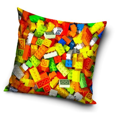 Bricks, Lego mintázatú párnahuzat 40x40 cm