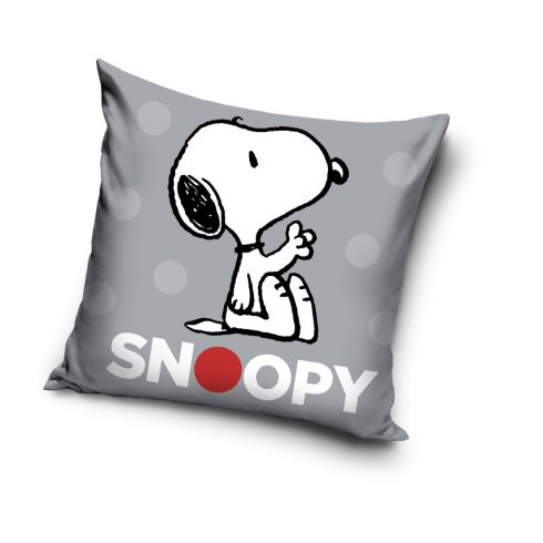 Snoopy párnahuzat grey
