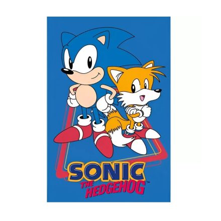 Sonic a sündisznó kéztörlő törölköző 30x50 cm (Tails)