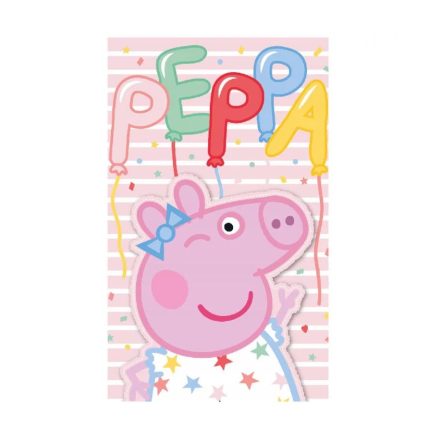 Peppa malac kéztörlő törölköző 30x50 cm (Party)