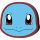 Pokémon Squirtle formapárna, díszpárna 40 cm