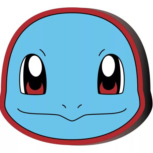 Pokémon Squirtle formapárna, díszpárna 40 cm