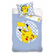 Pokémon Checkered posteljina 140×200cm, 70×90 cm