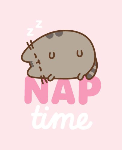 Pusheen Nap Time flanel polár takaró 130x160cm