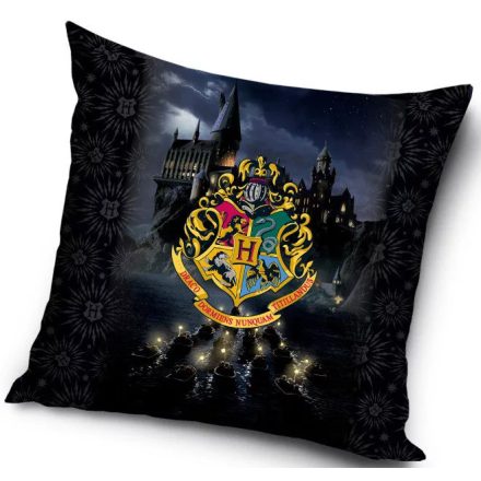 Harry Potter párnahuzat crest 40x40cm (velúr)