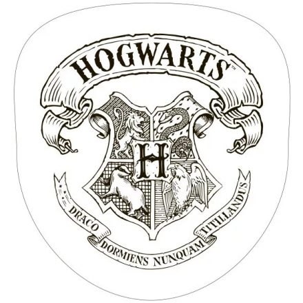 Harry Potter formapárna, díszpárna hogwarts fehér