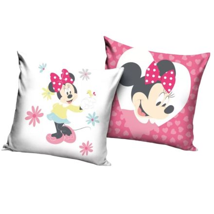 Disney Minnie párna díszpárna virág 40x40cm