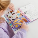 Disney Princeze Story set naljepnica za puzzlu i bojanje