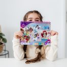 Disney Princeze Story set naljepnica za puzzlu i bojanje