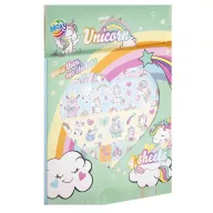 Unikornis Rainbow matrica szett 4 ív