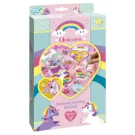Unikornis Heart gyémántszemes girland szett 4 db-os