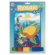   Óceán Animals csillámos habszivacs mozaikos kreatív szett