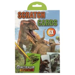 Dinoszaurusz Expedition scratch képkarcoló készlet