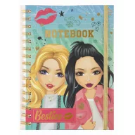 Csajos Besties Duo spirál notesz, füzet A5