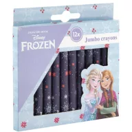 Disney Jégvarázs Snowflakes zsírkréta 12 db-os