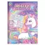 Unikornis Pastel Rainbow színező és activity szett 64 oldalas