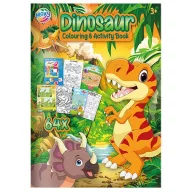 Dinoszaurusz Kids színező és activity szett 64 oldalas