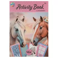   Lovas Horseshoe activity szett, foglalkoztató könyv 46 oldalas