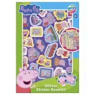 Peppa malac Family csillámos matricás album 8 ív