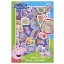 Peppa malac Family csillámos matricás album 8 ív