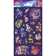Én kicsi pónim Purple csillámos matrica