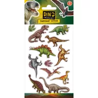 Dinoszaurusz Legends tetkó 12 db-os