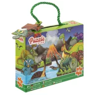 Dinoszaurusz Vulcano puzzle 45 db-os