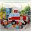 Tűzoltó Heroes fa puzzle 9 db-os