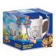 Mancs Őrjárat Team festhető porcelán bögre 235 ml Díszdobozban