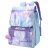 Disney Jégvarázs iskolatáska táska kék lila 42 cm 
