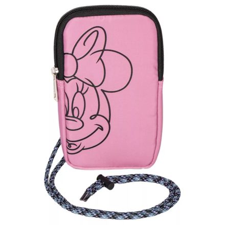 Disney Minnie oldaltáska telefontartó táska 18 cm (Rózsaszín)