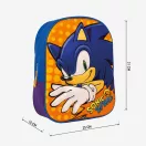 Sonic the Hedgehog Speed 3D ruksak, torba 31 cm