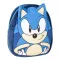 Sonic the Hedgehog Spin Dash plišana ruksak, torba 22 cm