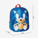 Sonic the Hedgehog Spin Dash 3D ruksak, torba 31 cm