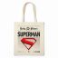 Superman Friends Daily Planet torba za kupovinu, torba za kupnju 40 cm