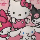 Hello Kitty Kawaii Cuties 3D thermo uzsonnás táska 24 cm