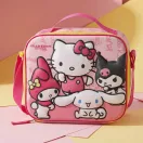 Hello Kitty Kawaii Cuties 3D thermo uzsonnás táska 24 cm