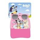 Bluey Pink Team set sunčanih naočala i bejzbolske kape