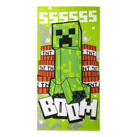 Minecraft törölköző fürdőlepedő boom 70x140 cm (Fast Dry)