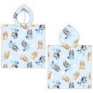 Bluey Playful plažni ručnik pončo 50x115 cm (Fast Dry)