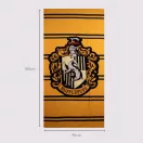 Harry Potter Hufflepuff fürdőlepedő, strand törölköző 90x180cm (Fast Dry)