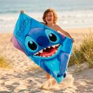 Disney Lilo i Stitch Big Smile kupaonski ručnik, plažni ručnik 70x140cm (Brzo Sušenje)