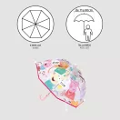 Pepina Praščić Buddies dječji prozirni kišobran Ø71 cm