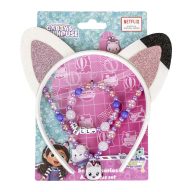 Gabina kućica za lutke Cat Ears set nakita i traka za kosu
