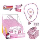 Disney Minnie Pink set pribora za kosu i nakit, 15 kom.