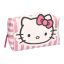 Hello Kitty Striped toaletna torbica 18 cm