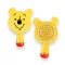 Disney Winnie Pooh Yellow mini plišana četka za kosu 13 cm