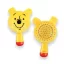 Disney Winnie Pooh Yellow mini plišana četka za kosu 13 cm