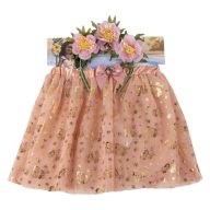   Disney Vaiana Flowers dječji set suknja i traka za kosu 3 - 8 godina / 98 - 128 cm